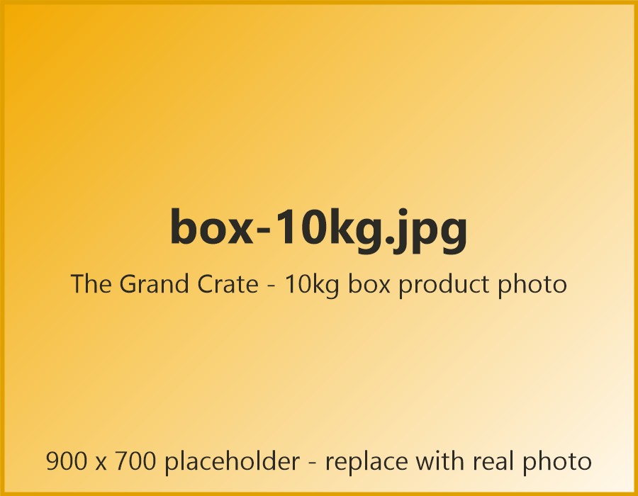 The Grand Crate, a 10kg box of fresh Sindhri mangoes